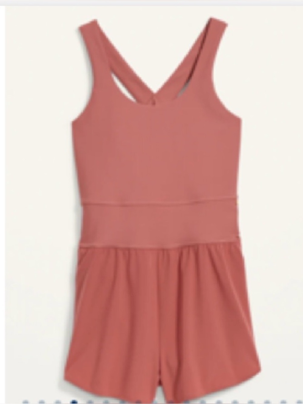 Old Navy NEW Sleeveless PowerSoft 2-in-1 Dolphin-Hem Performance Run Romper